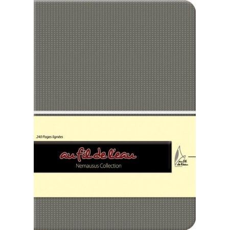 Carnet de notes - 12x17 - souple - gris