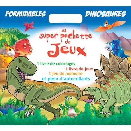 Formidables Dinosaures - Super pochette de jeux