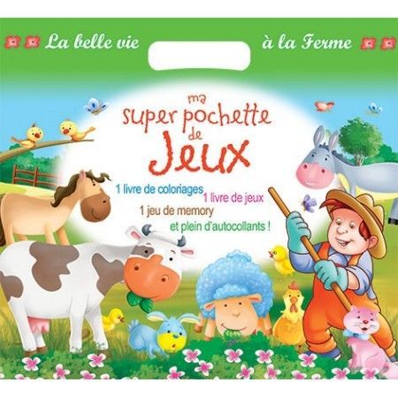 Une journée à la ferme - Super pochette de jeux