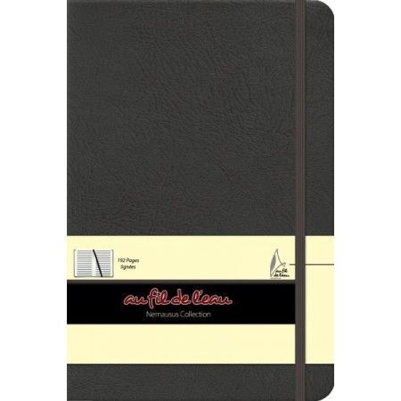 Carnet de notes - 14x21 - rigide - anthracite