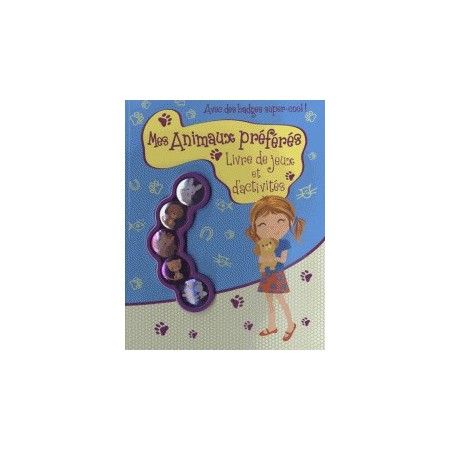 Mes animaux préférés : livre de jeux et d'activités - 9781472305343