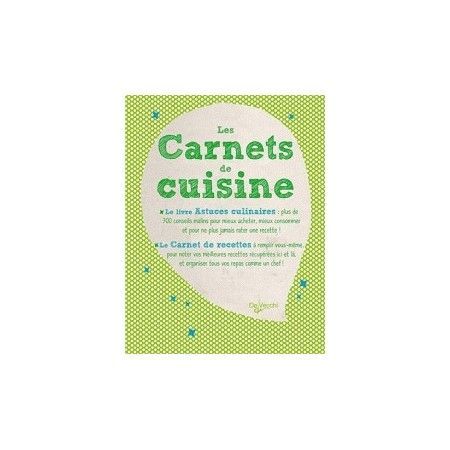 Les Carnets de cuisine - 2 volumes