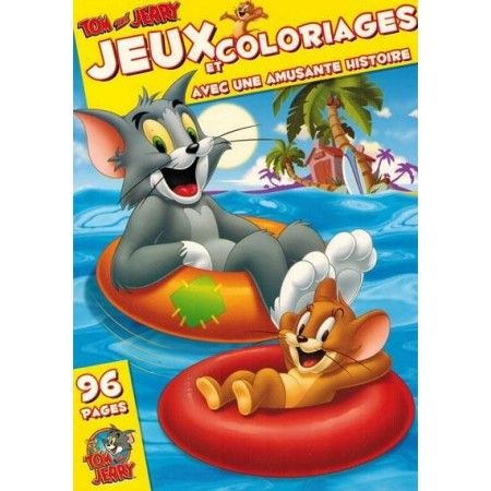 Jeux et coloriages 96 pages : Tom and Jerry