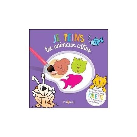 Je peins les animaux câlins