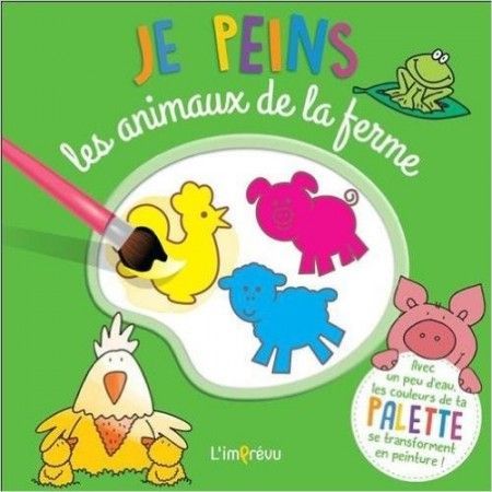 Je peins les animaux de la ferme