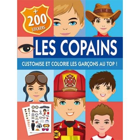 Les copains  ( + de 200 stickers)