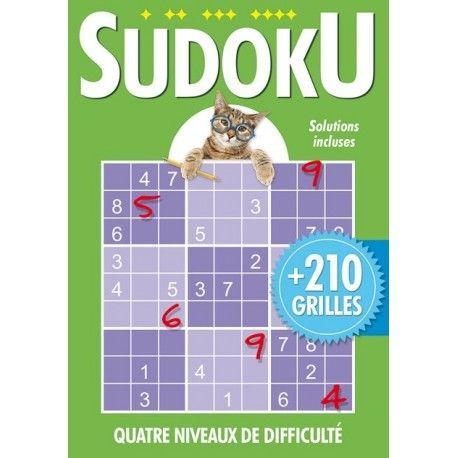 Sudoku (Vert) avec chat