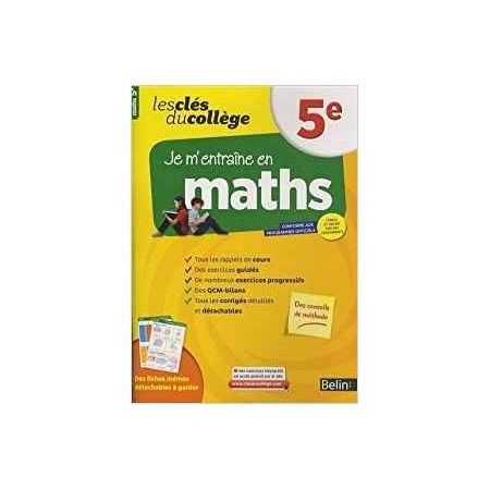 Clés du collège - Maths 5e 