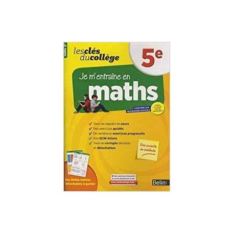 Clés du collège - Maths 5e 