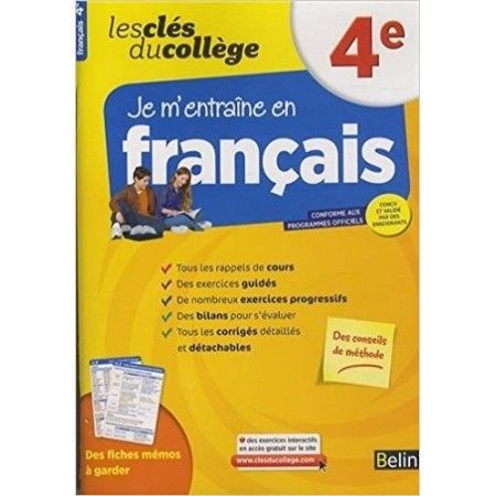 Clés du collège - Français 4e 