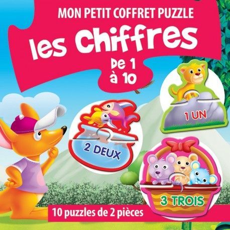 Mon petit coffret puzzle Les chiffres