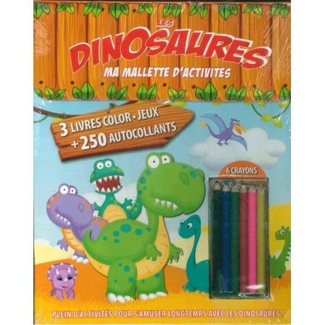 Ma mallette d'activités Les Dinosaures