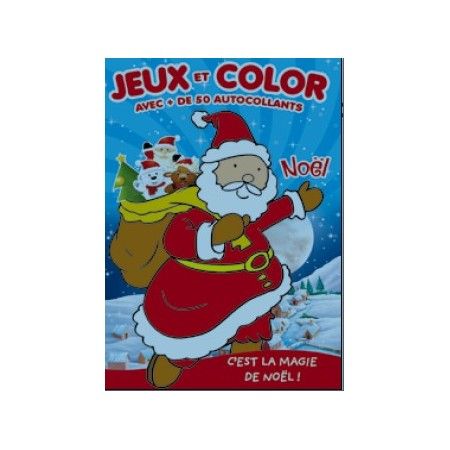 Jeux et Color avec + de 50 autocollants