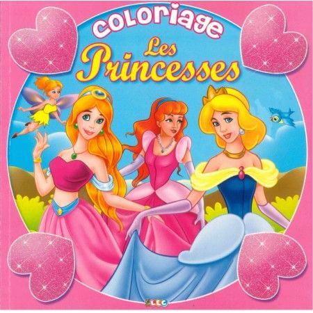 Coloriage Les Princesses  3-5 ans - 9782754212052