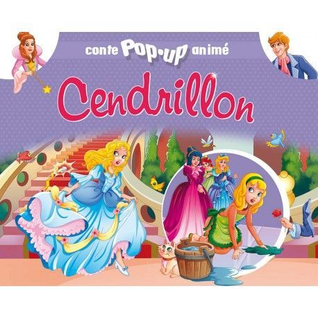 Conte pop-up animé Cendrillon