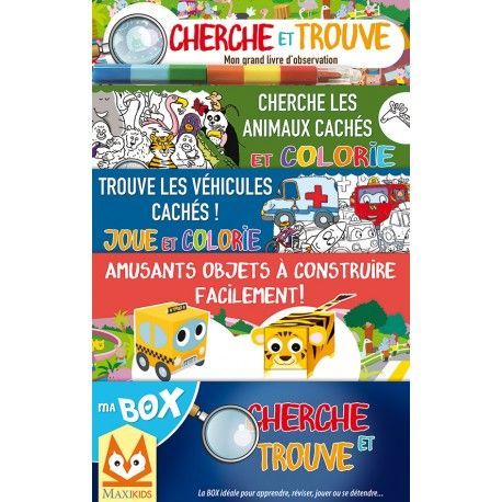 Ma box Cherche et trouve  Coffret