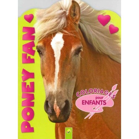 Poney fan - Coloriages pour enfants