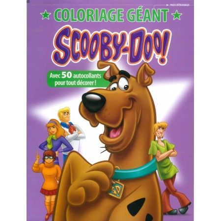 Coloriage géant Scooby-Doo !