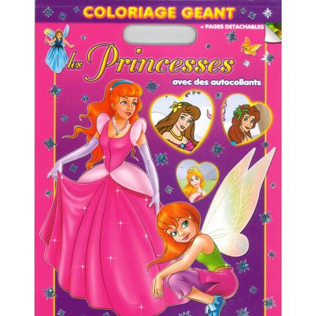 Coloriage Géant Les princesses