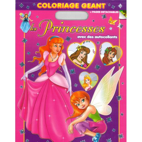 Coloriage Géant Les princesses