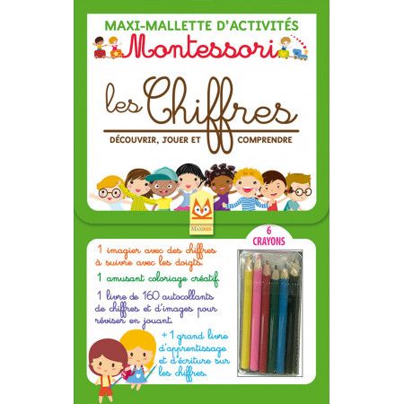 Maxi-Mallette d'activités - MONTESSORI - LES CHIFFRES