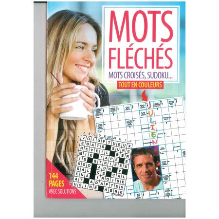 Mots fléchés, mots croisés, sudoku (Tasse)