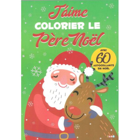 J'aime colorier le Père Noël