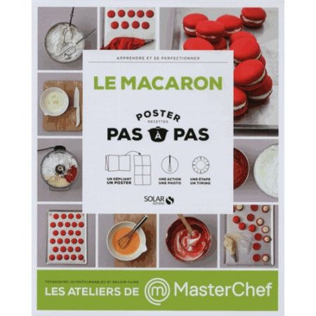 Les macarons - Poster pas à pas