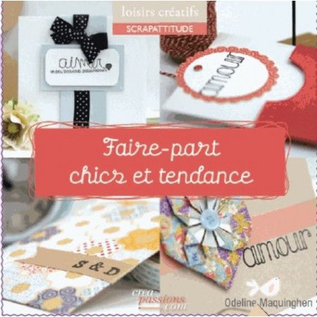 Faire-part chics et tendance