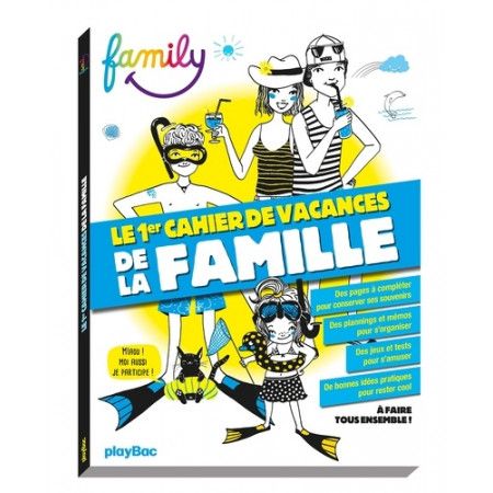 Le 1er cahier de vacances de la famille