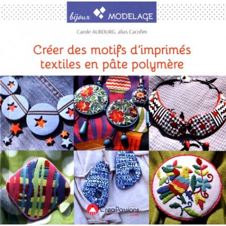 Créer des motifs d'imprimés textiles en pâte polymère