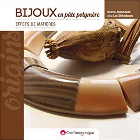 Bijoux en pâte polymère - Effets de matières -