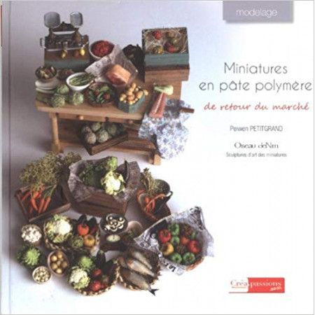 Miniatures en pâte polymère - De retour du marché