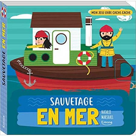 Mon joli livre cache-cache - Sauvetage en mer - 9782368085578