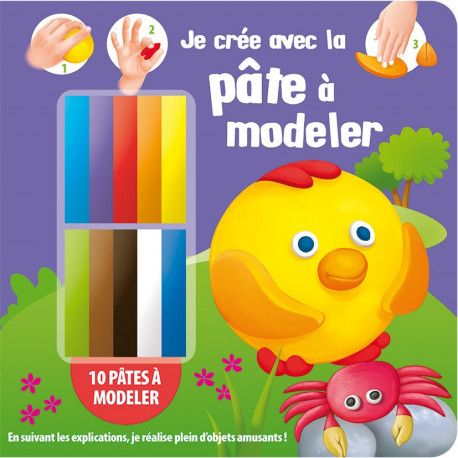 Je crée avec la pâte à modeler