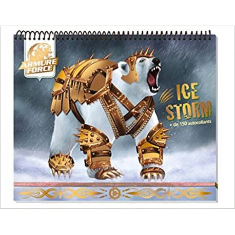 Armure force - Ice Storm - carnet créatif Ours