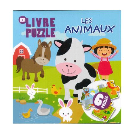 Livre Puzzle Les animaux