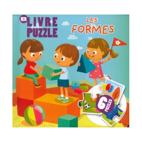 Livre Puzzle Les formes