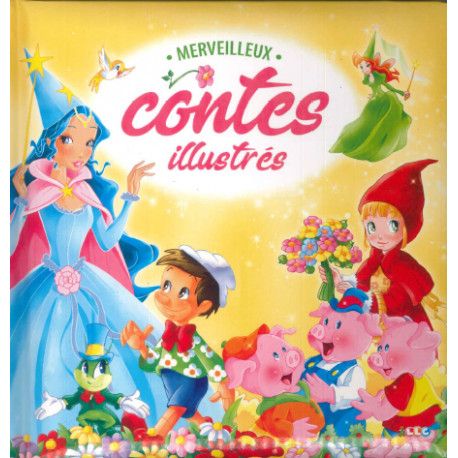 Merveilleux contes illustrés (jaune)