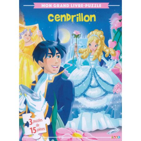 Mon grand livre-puzzle Cendrillon