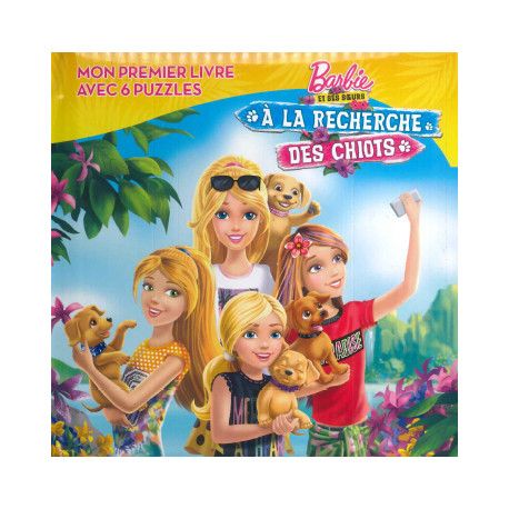 Barbie et ses soeurs  A la recherche des chiots (6 puzzles)