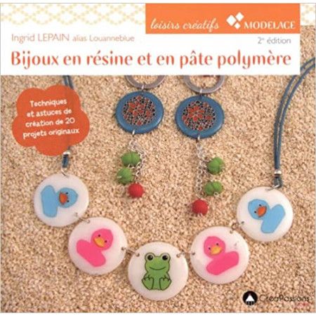 Bijoux en résine et en pâte polymère