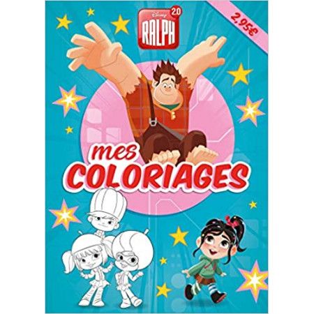 Mes coloriages Ralph 2.0 - 9782017051916
