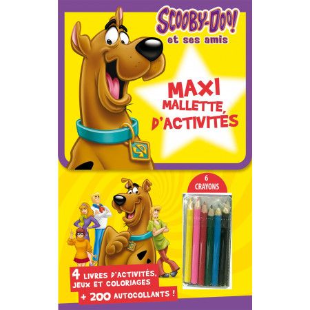 Maxi-Mallette d'activités - Scooby-doo et ses amis