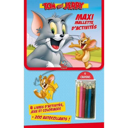 Maxi-Mallette d'activités - Tom et jerry