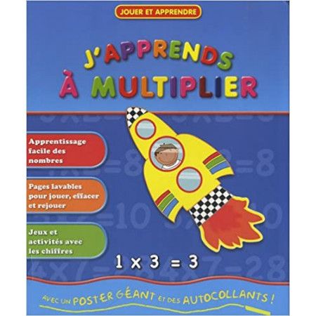 J'apprends à multiplier