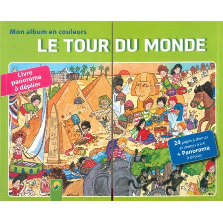 Le tour du monde - mon album en couleurs. +3