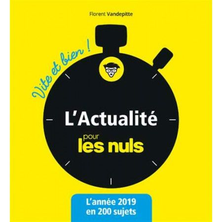 L'actualité pour les nuls - 9782412043714