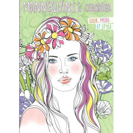 Mannequins à colorier 32 pages - 9782754225076