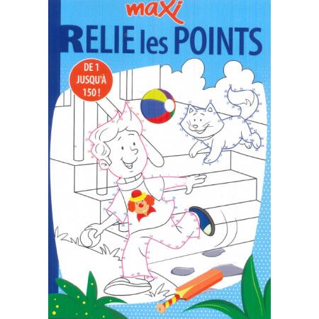 Maxi Relie les points - 9782754221856